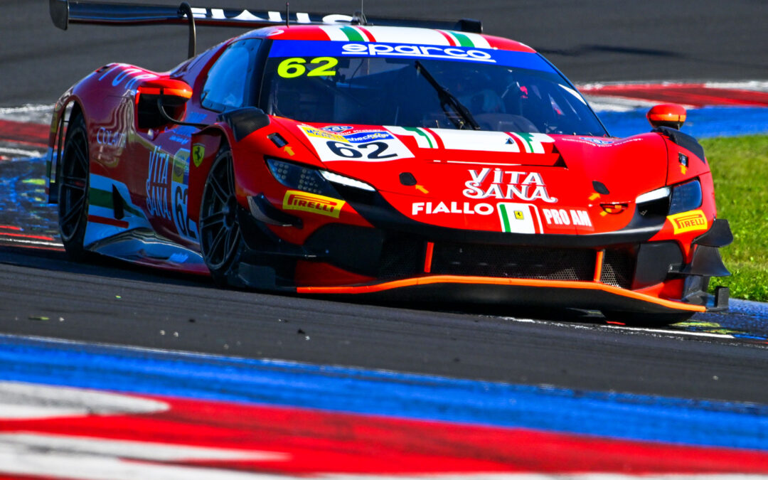 VIDALES BACK IN ITALIAN GT ENDURANCE ACTION AT MONZA