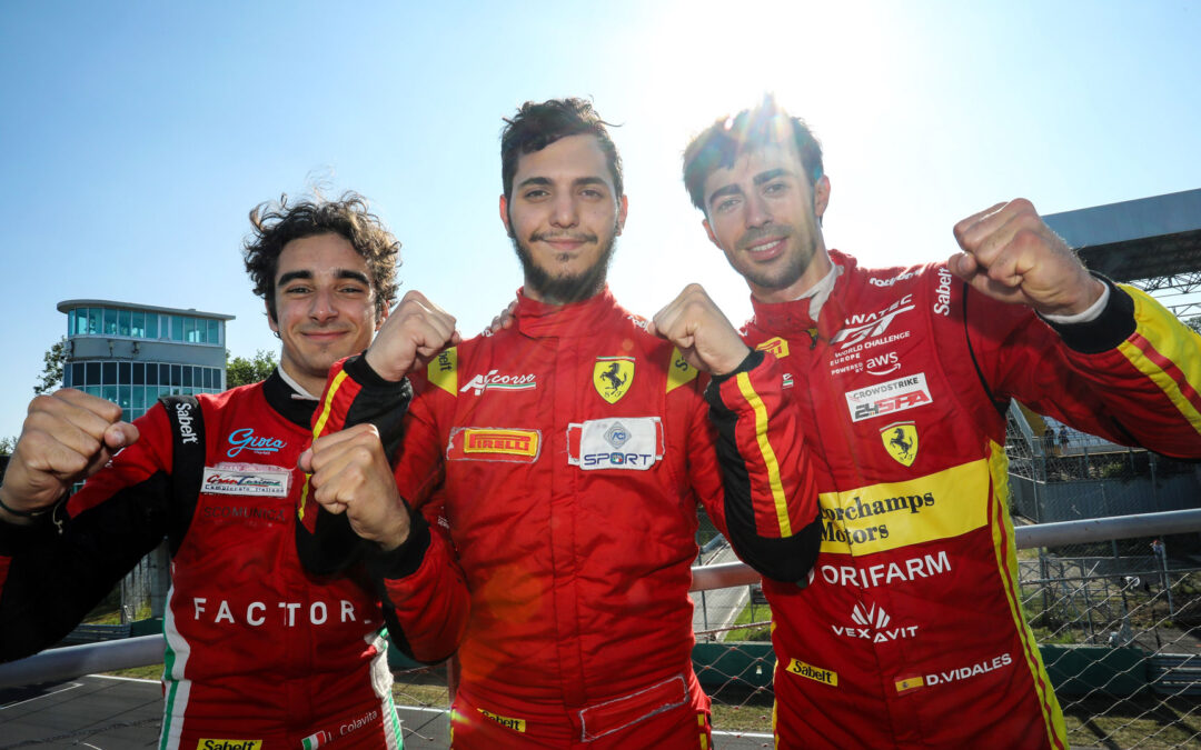 VIDALES-COLAVITA-BADAWI COME CLOSE TO OUTRIGHT VICTORY IN EXCITING ITALIAN GT RACE AT MONZA