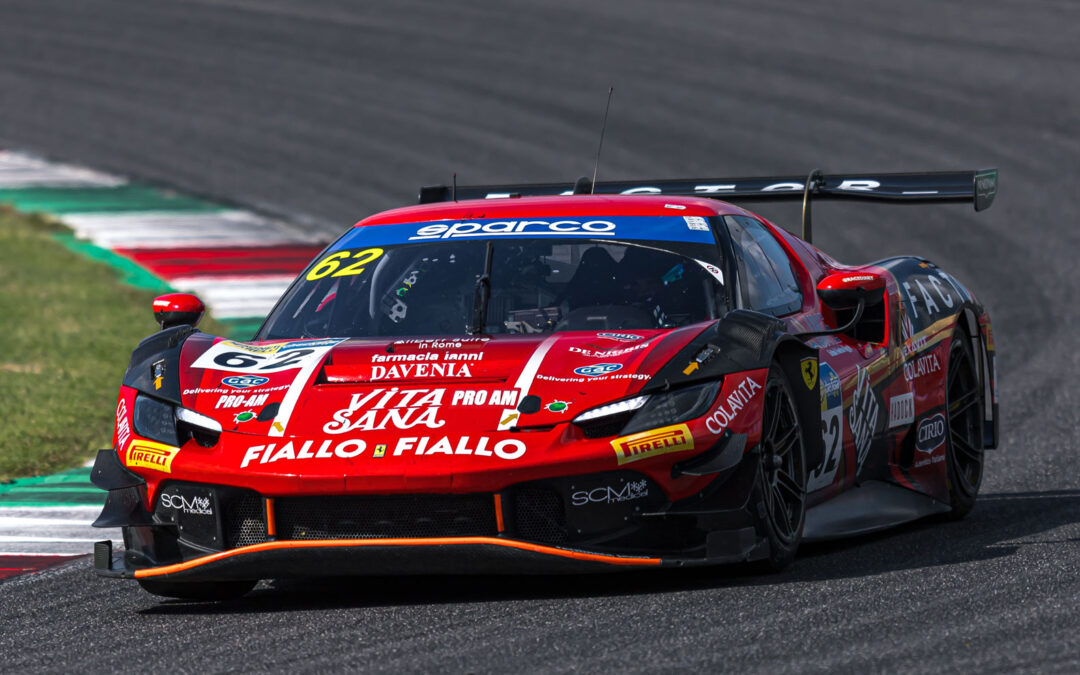 VIDALES, COLAVITA AND BADAWI CROWNED ITALIAN GT ENDURANCE PRO-AM CHAMPIONS WITH AF CORSE FERRARI 296 GT3 AT MUGELLO